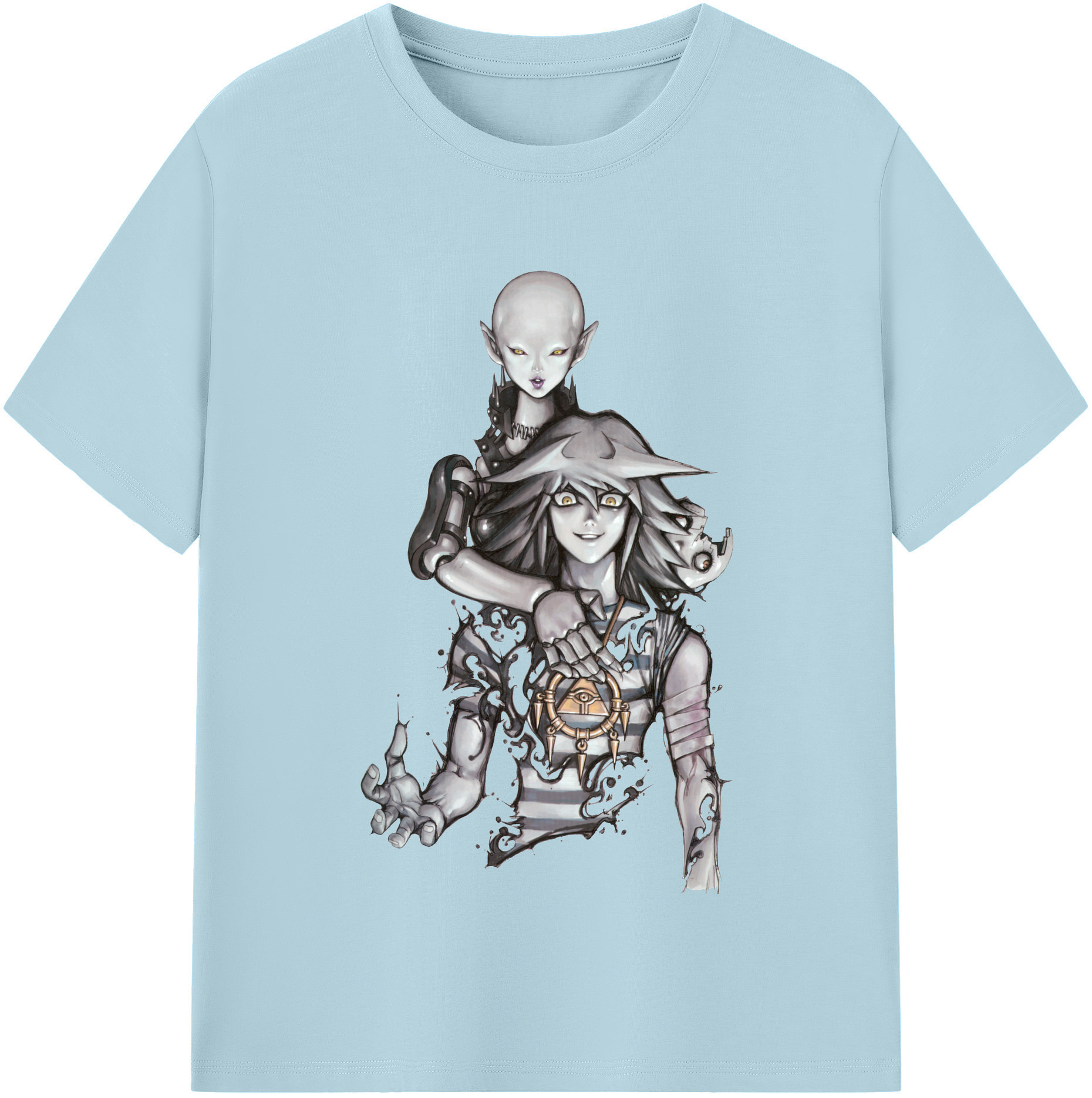 （画像用） 遊☆戯☆王 Yu-Gi-Oh! 綿100％半袖Tシャツ（フロントプリント）